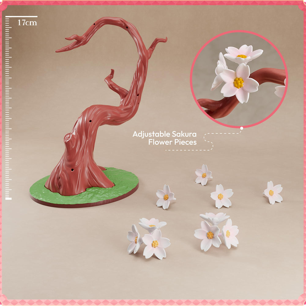 BLOKEES Sakura Miku interchangeable face plates offer versatile looks.