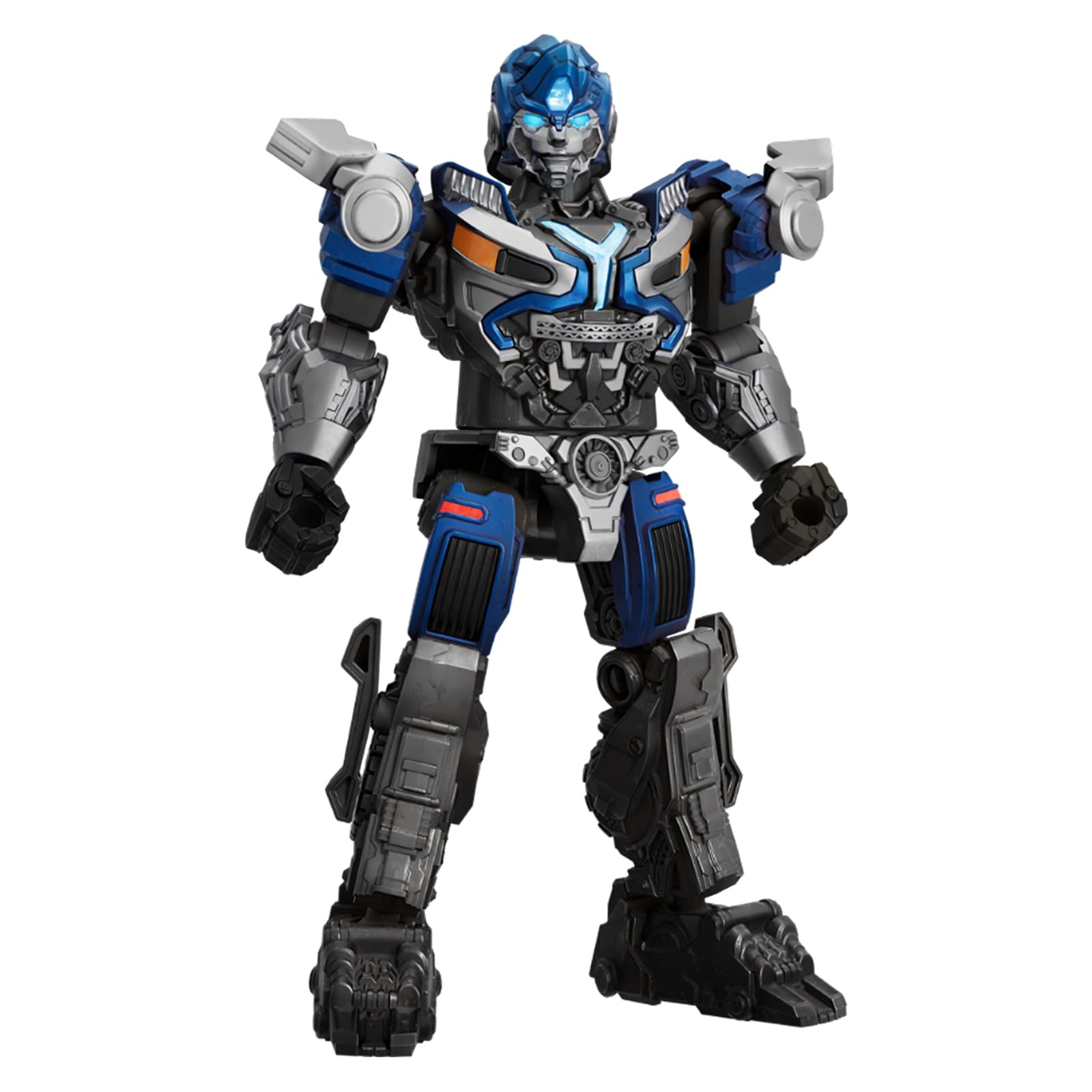 BLOKEES Mirage Rise of the Beasts figure with light-up eyes for dramatic display lighting.