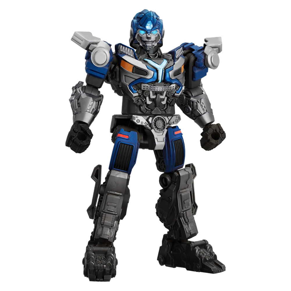 BLOKEES Mirage Rise of the Beasts figure with light-up eyes for dramatic display lighting.