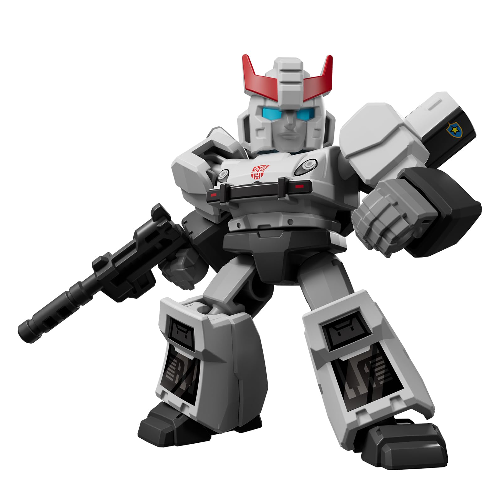 blokees transformers defender 01 includes special coins and collector cards for enthusiasts