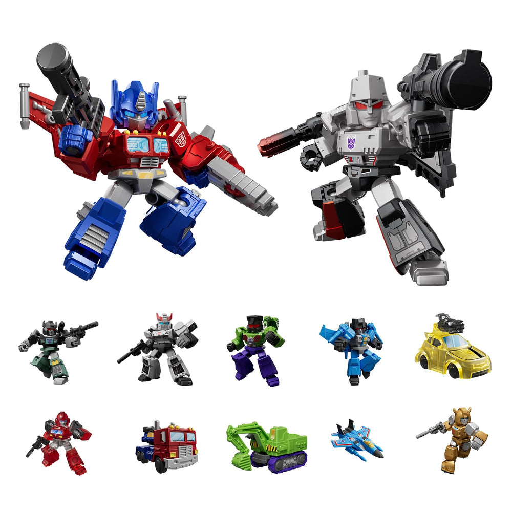 blokees transformers defender 01 robot figure with metallic paint ideal for premium desk display