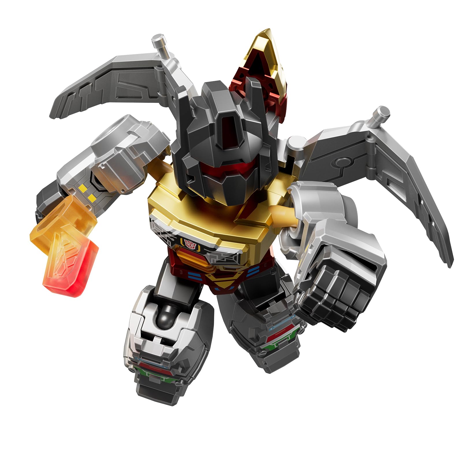 Blokees Transformer Defender 03 pocket-sized scale fits desktop setups.
