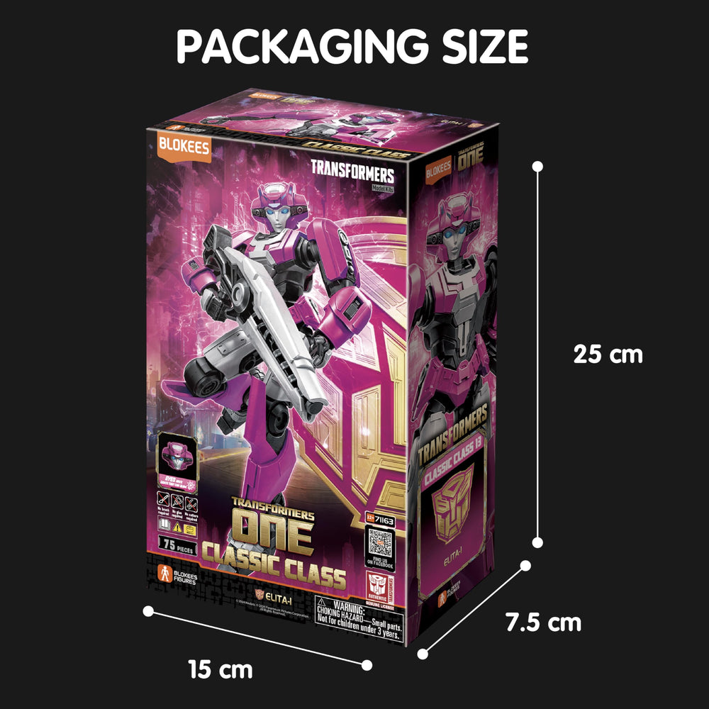 BLOKEES Elita-1 light-up eyes add dramatic display effect