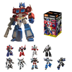 BLOKEES Transformers Galaxy Version 01 box front ready for display and collection.