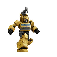 BLOKEES Transformers Galaxy Version 02 SOS detail sculpture highlights intricate textures.