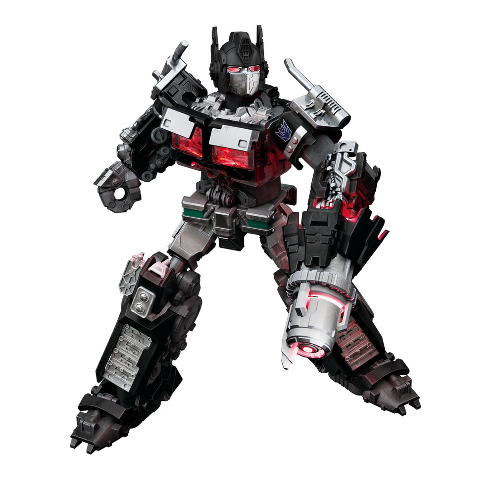 Blokees Transformers Nemesis Prime Rise assembly kit ready for snap-fit construction