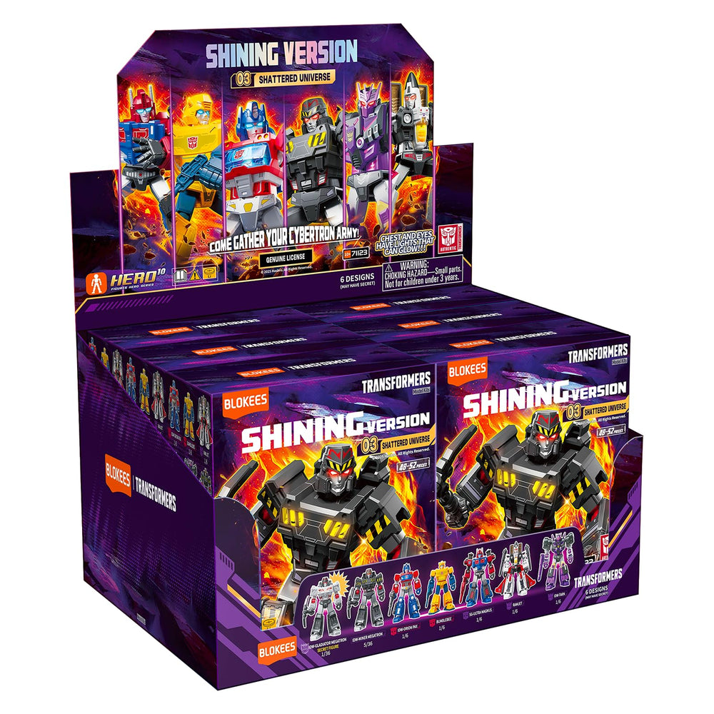 BLOKEES Transformers Shining Version 03 idw-orion-pax captures a heroic pose for collectors