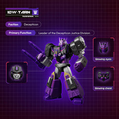 BLOKEES Transformers Shining Version 03 idw-tarn mirrors IDW-era intrigue on your desk