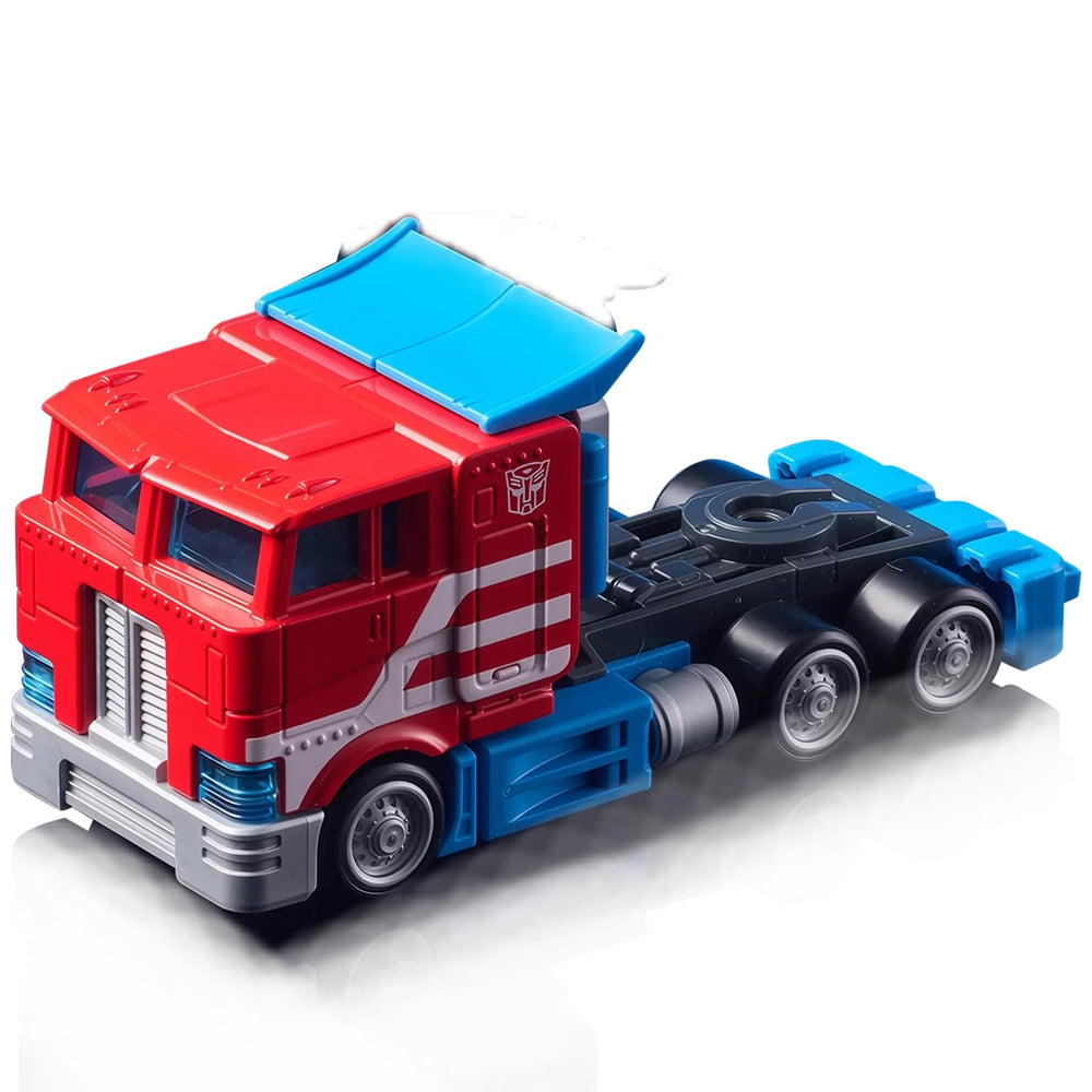 Blokees Transformers Wheels vehicle-inspired design emphasizes mobility.