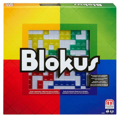 Blokus by Mattel Blokus board game setup with colorful pieces for fast-paced strategy.