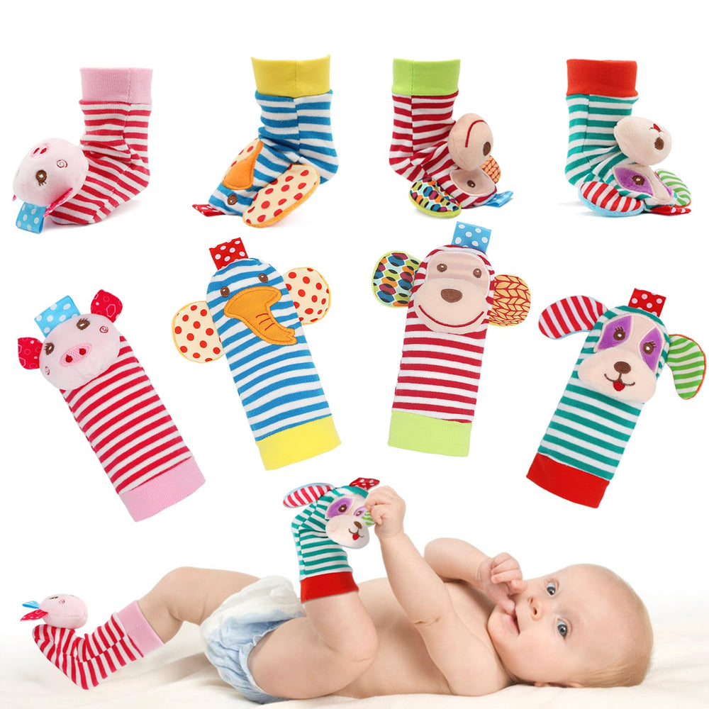 BLOOBLOOMAX animal design socks boost recognition with high-contrast patterns.