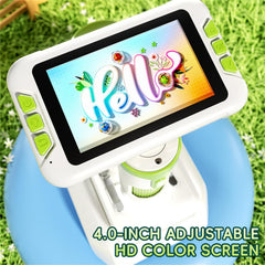 Blorkbuy Kids Microscope handheld mode for field discoveries and on-the-go learning