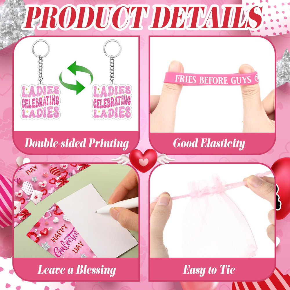 Blosssound galentine bookmark pack, lightweight and practical for party favors