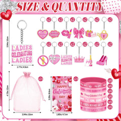 Blosssound galentine keychain collection, protective film removed, ready for gifting