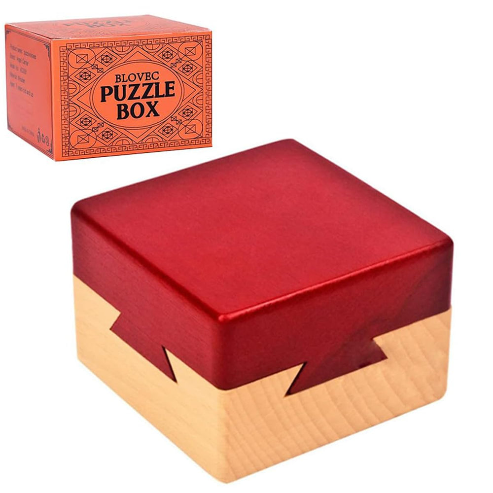 Blovec Impossible Dovetail Box front view showing compact, portable design.