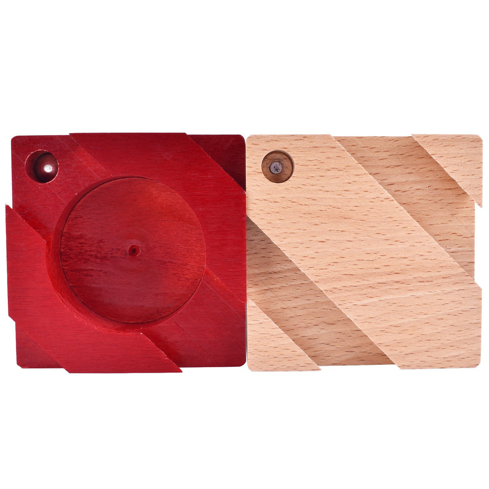 Blovec Impossible Dovetail Box in room display suggesting gift-ready setup.