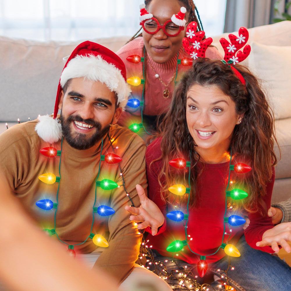 Blowata 40-inch Christmas necklace ideal for bulk decorations and events.
