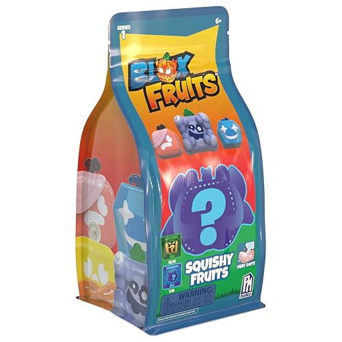 Blox Fruits Diamond squishy figure – vivid colors and squeezable toy