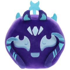 Blox Fruits Kitsune Huge Plush 9-inch display centerpiece on shelves.