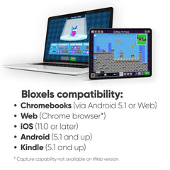 Bloxels account setup provides access to full design and sharing tools