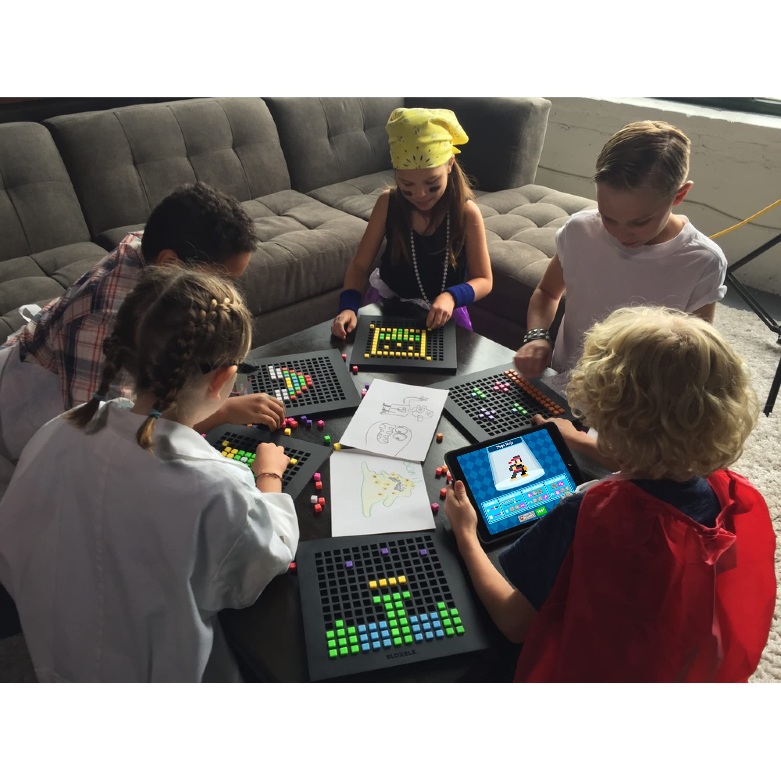 Bloxels character build lets kids craft heroes for storytelling adventures