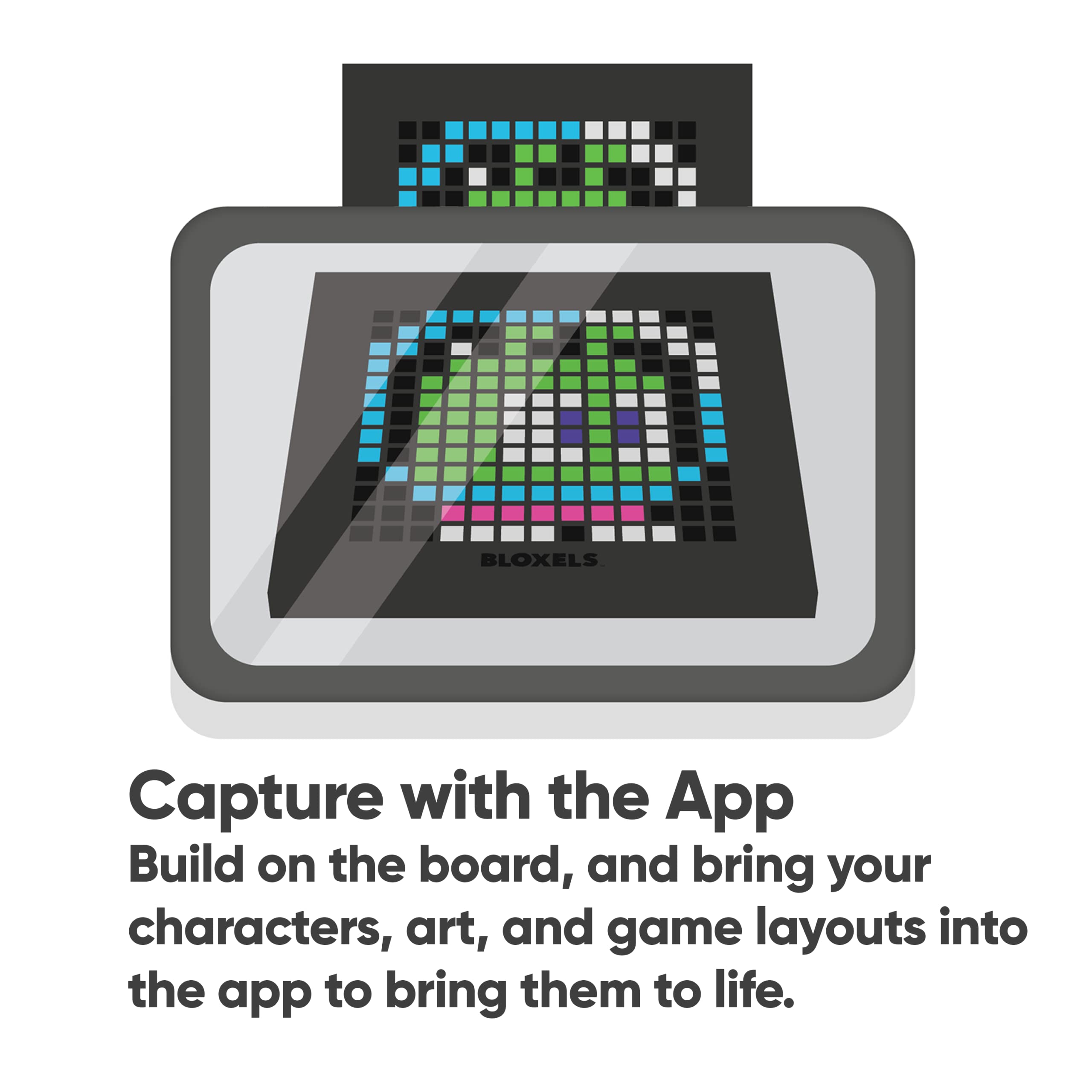 Bloxels game layouts use eight block types for flexible play