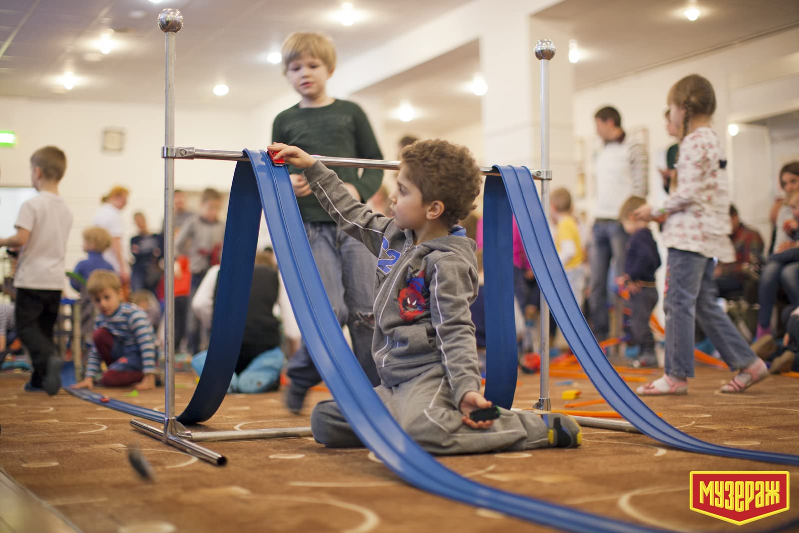Blu Track quick setup and tear-down for effortless fun.