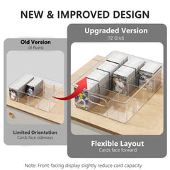 BluBrk side view demonstrates stackable design to maximize space without sacrificing access.