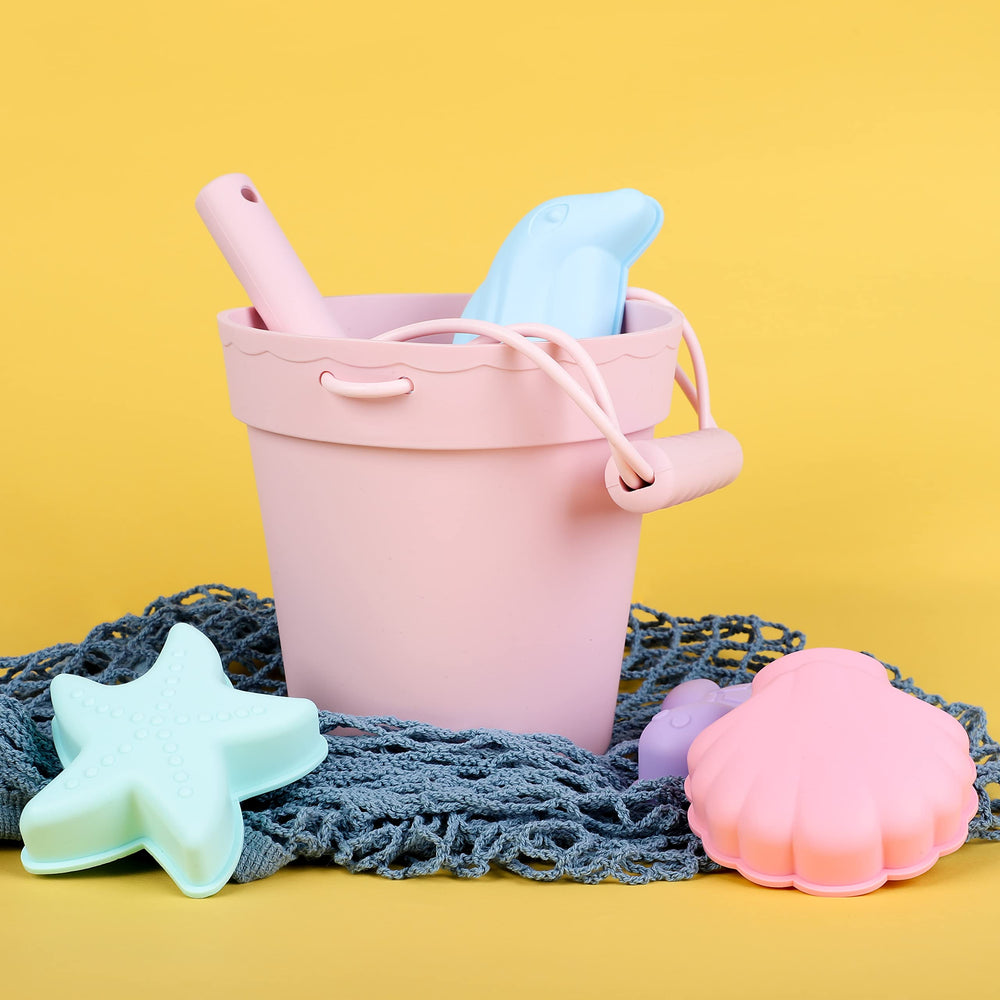 BLUE GINKGO dolphin mold creates fun sea-creature shapes in sand