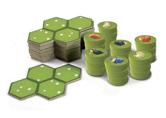Battle Sheep pasture tiles arranged for a fresh challenge