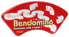 Blue Orange Bendomino curve tiles encourage strategic play and family fun.