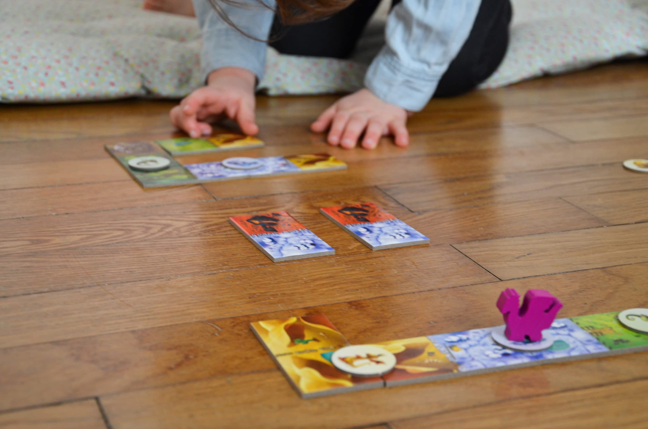Blue Orange Dragomino family game night with 2-4 players.