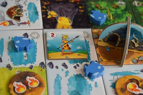 Caveman tokens added to gameplay for dynamic scoring opportunities