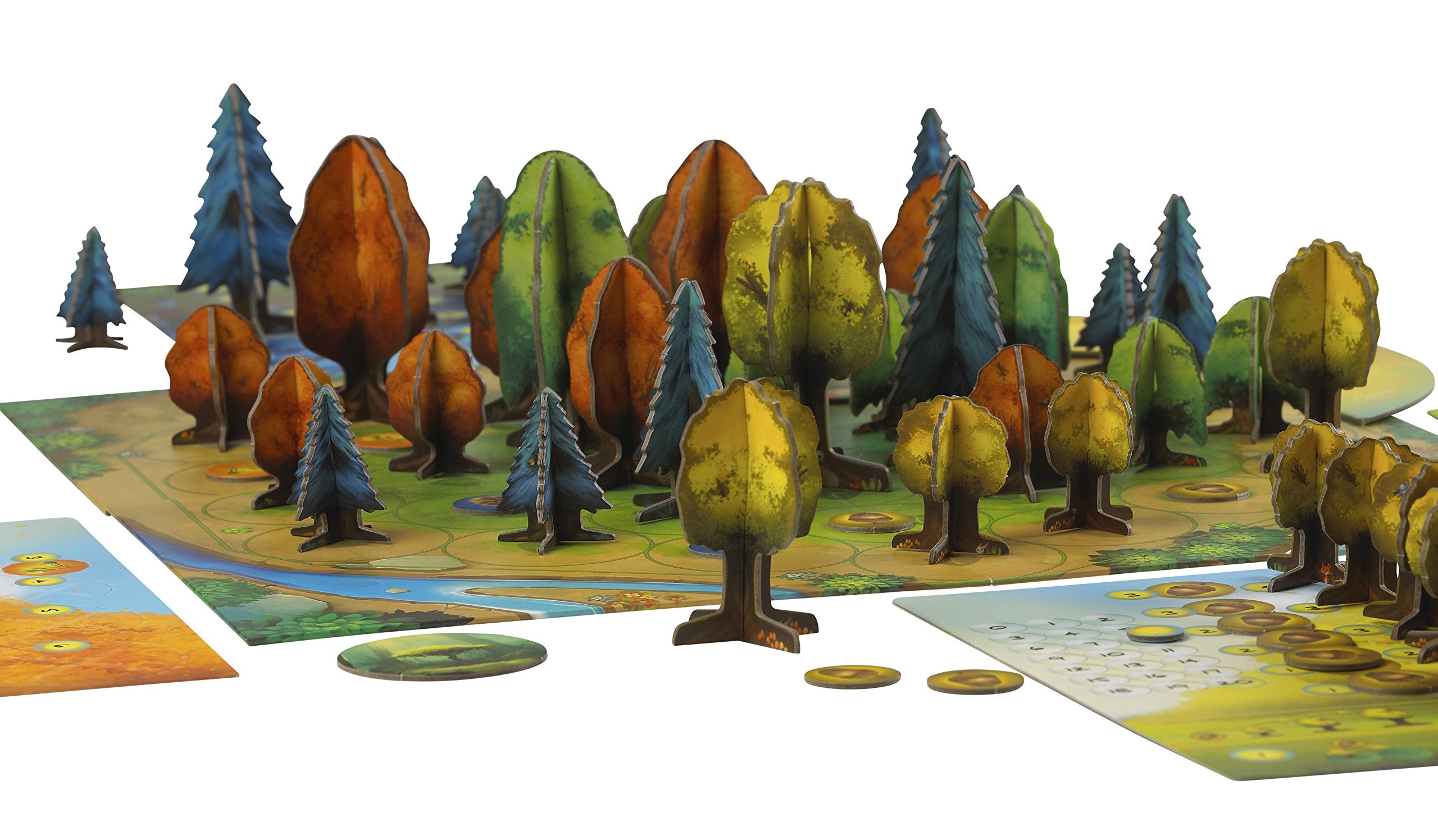 Blue Orange Photosynthesis shadows and sun paths add strategic depth to turns.