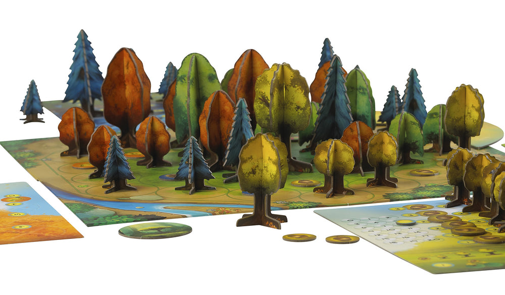 Blue Orange Photosynthesis shadows and sun paths add strategic depth to turns.