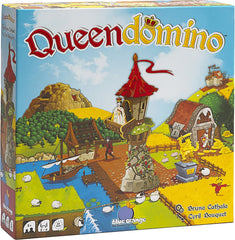Blue Orange Queendomino game box front for easy display and gifting