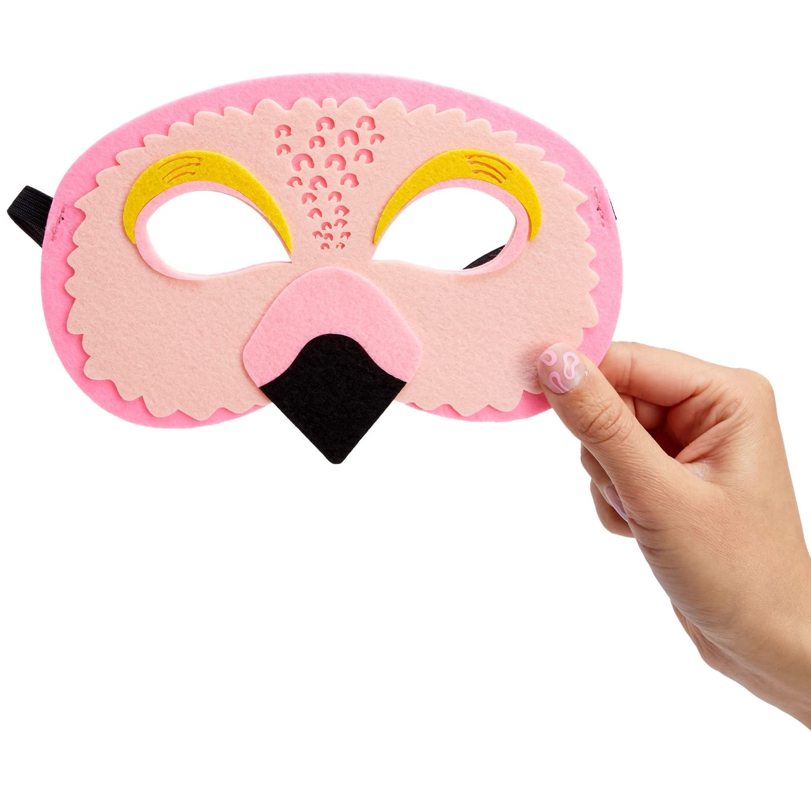 BLUE PANDA fox face mask, great for classroom activities and creative dress-up