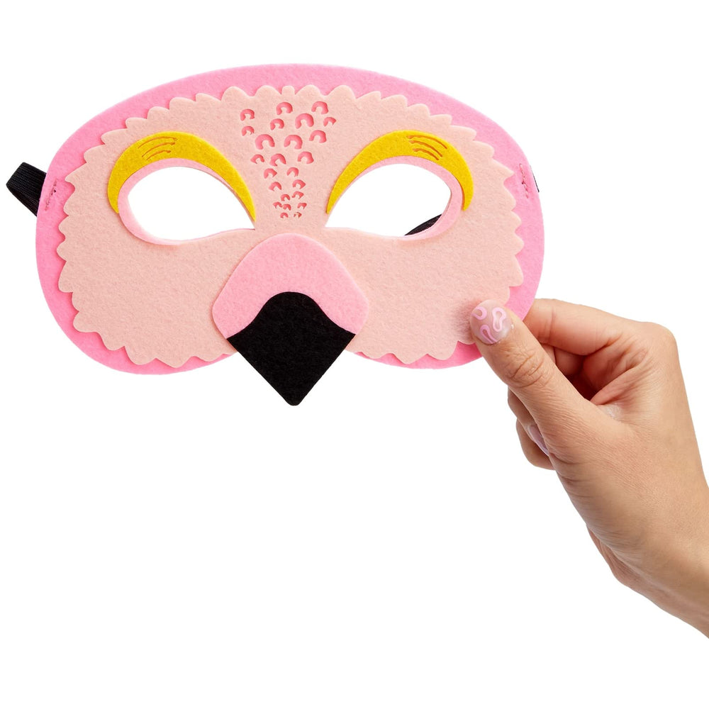 BLUE PANDA fox face mask, great for classroom activities and creative dress-up