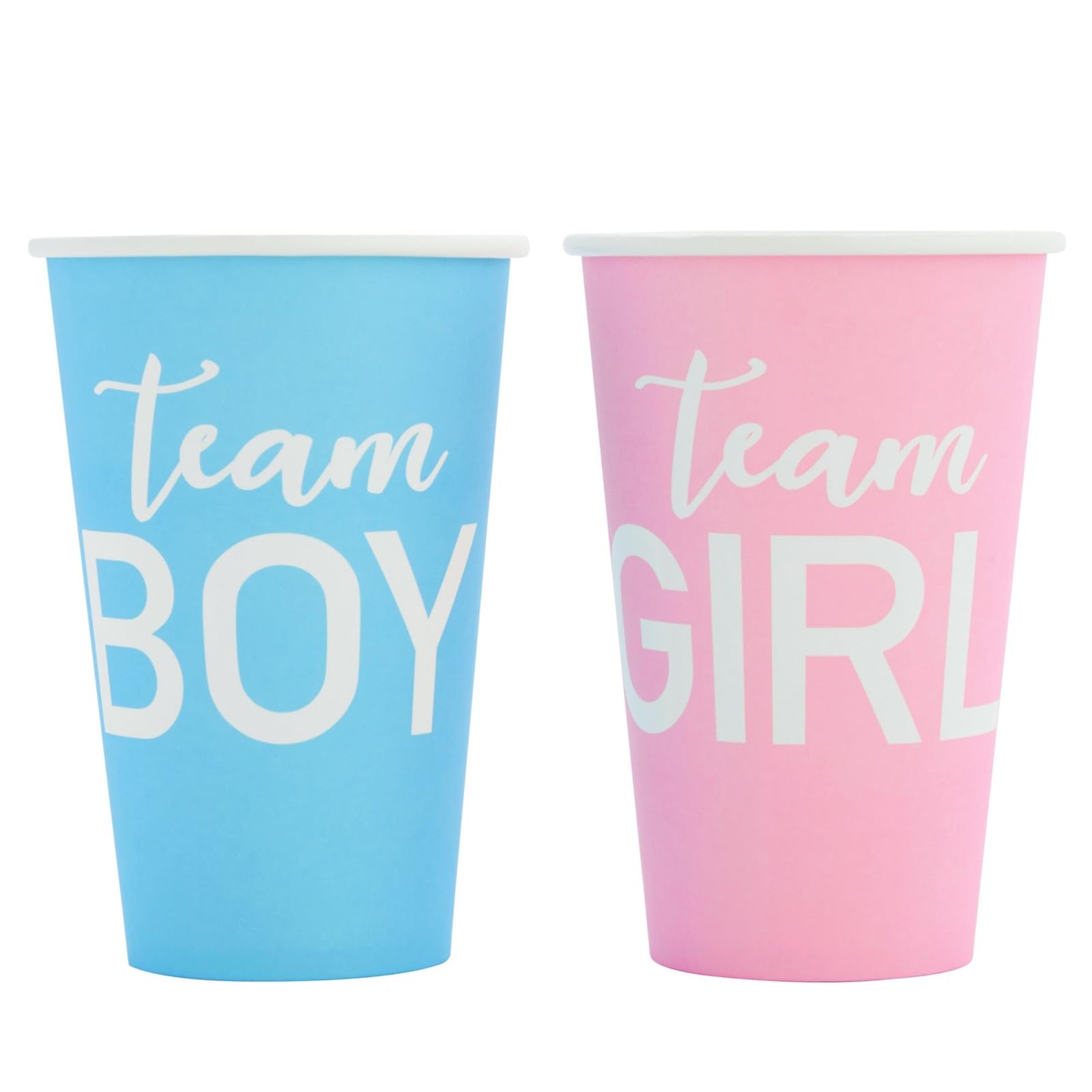 Blue Panda cups matching boy and girl themed decor