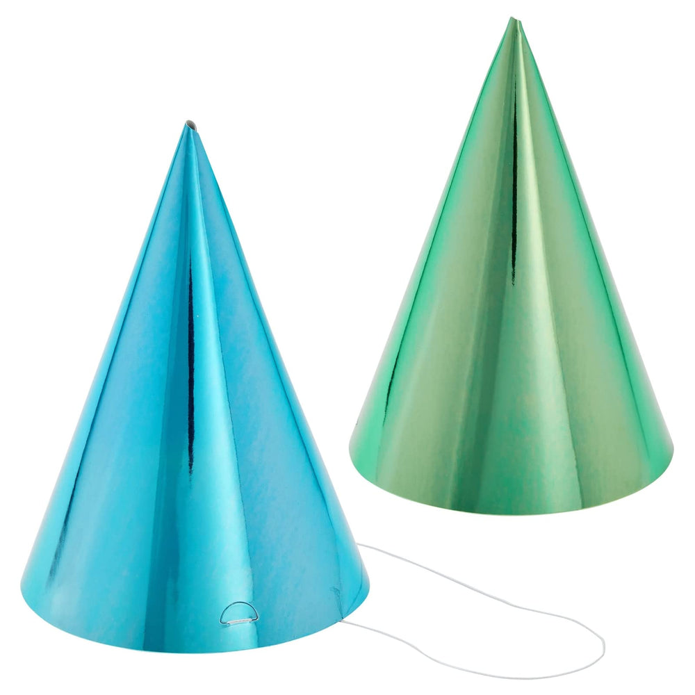 BLUE PANDA party hats bulk 50-pack simplifies party prep and uniform looks.
