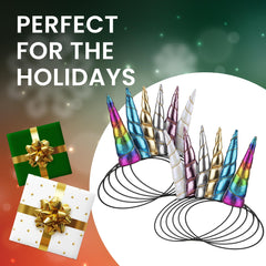 Blue Panda unicorn horn headband makes a thoughtful gift for fans.