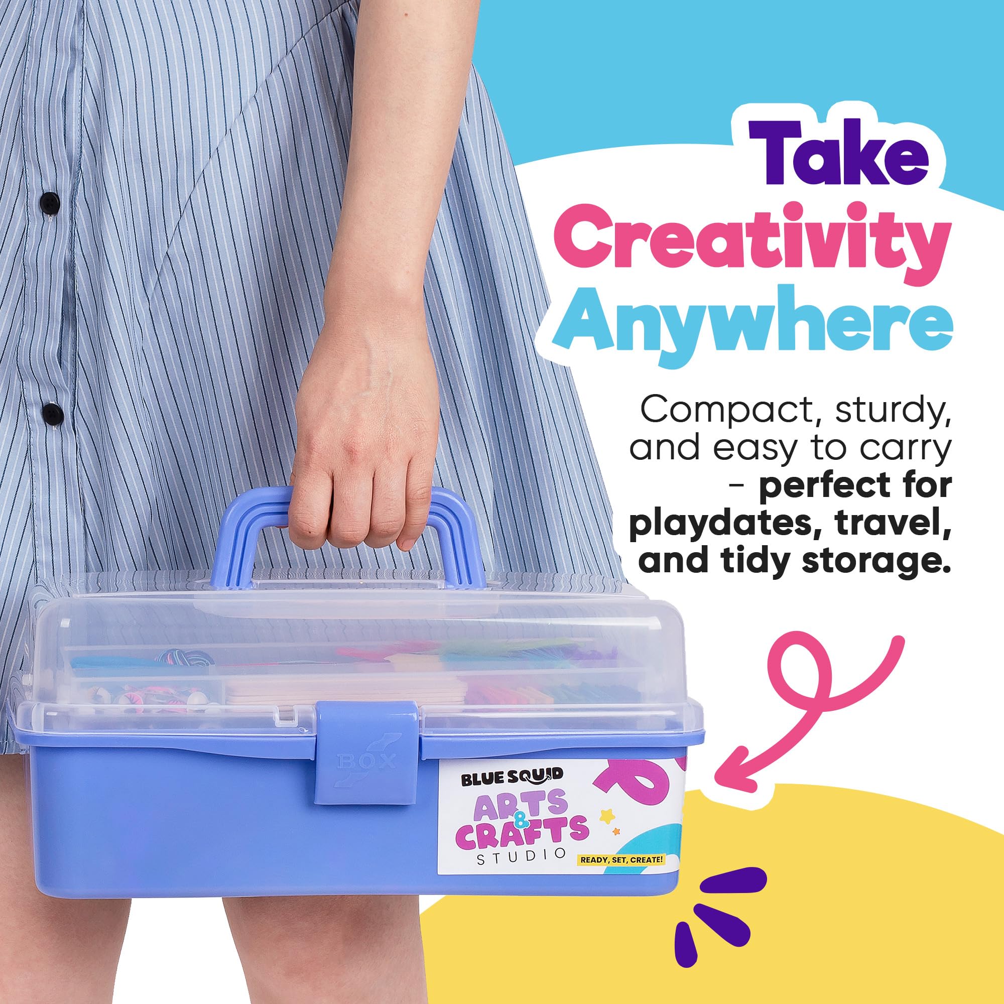 Blue Squid gift idea for birthdays sparks creativity