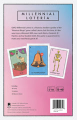 Blue Star Press Millennial Lotería boards ideal for quick setup during lively gatherings.