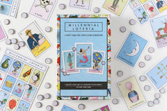 Blue Star Press Millennial Lotería lenticular card adds collectible surprise during rounds.