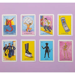 Blue Star Press Millennial Lotería Y2K dial-up icon invites retro nostalgia