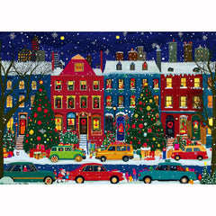 Blueforest puzzle box with festive packaging, ideal for gifting.