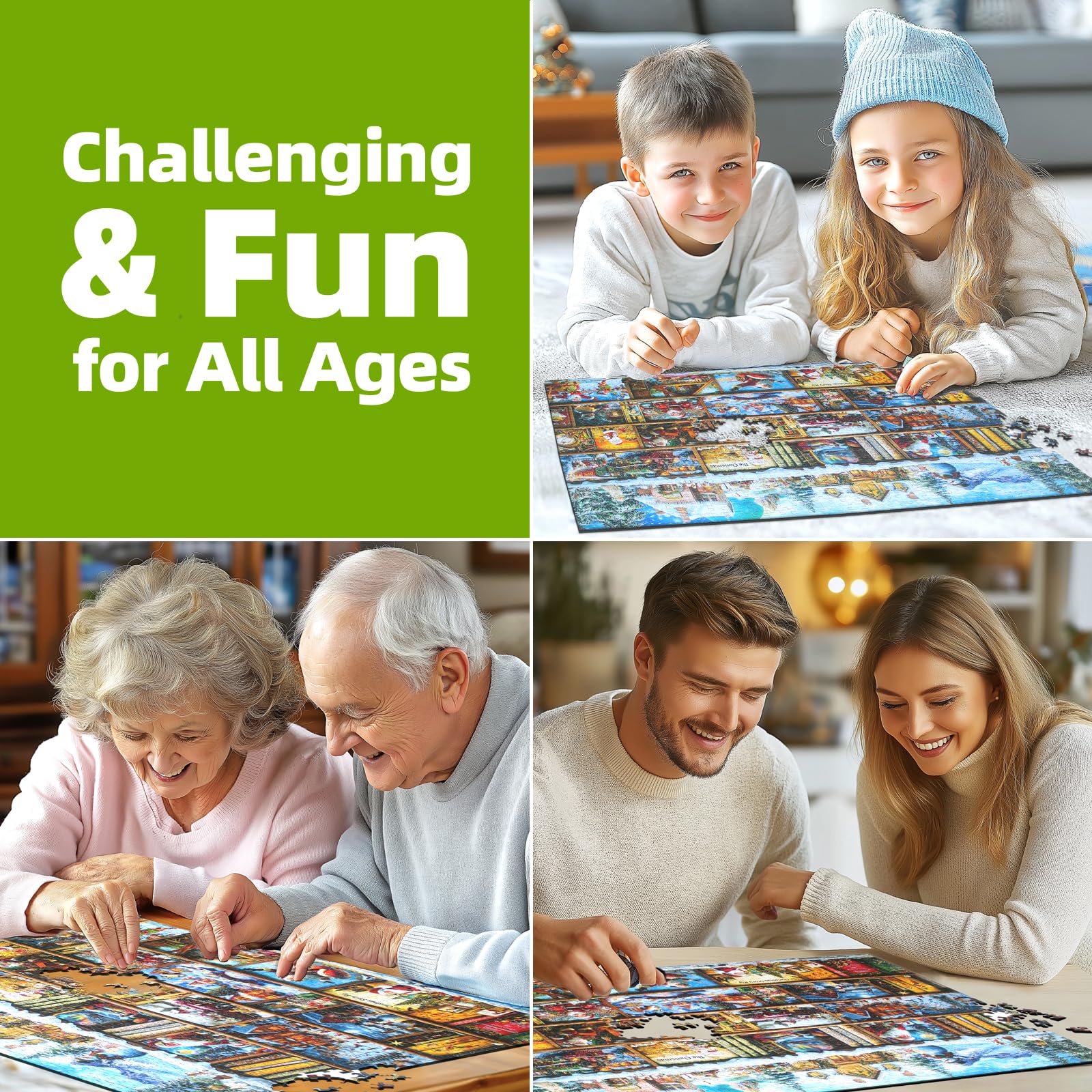 Blueforest 1000-piece puzzle makes a thoughtful gift for puzzlers.