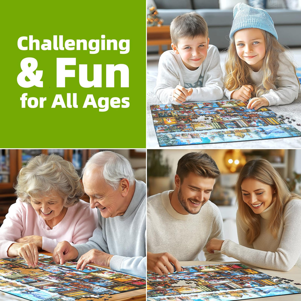 Blueforest 1000-piece puzzle makes a thoughtful gift for puzzlers.