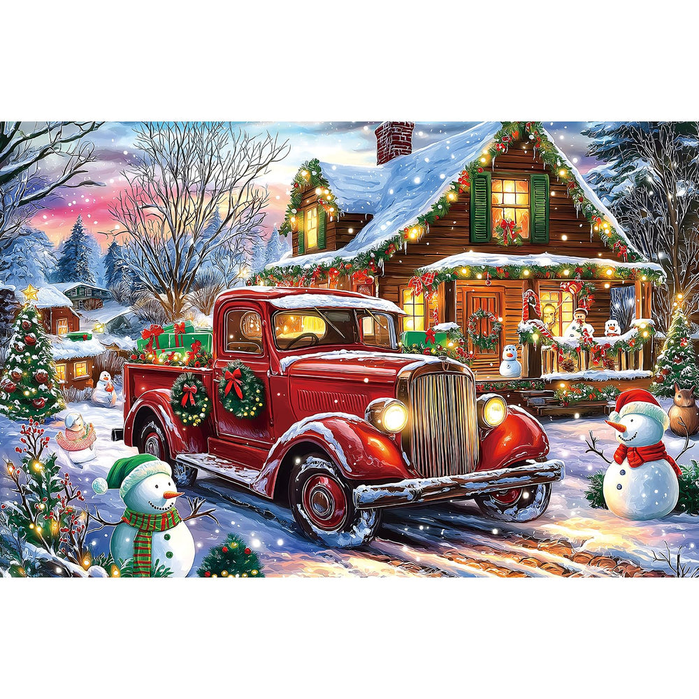 Blueforest poster reference included puzzle helps with quick assembly and guidance