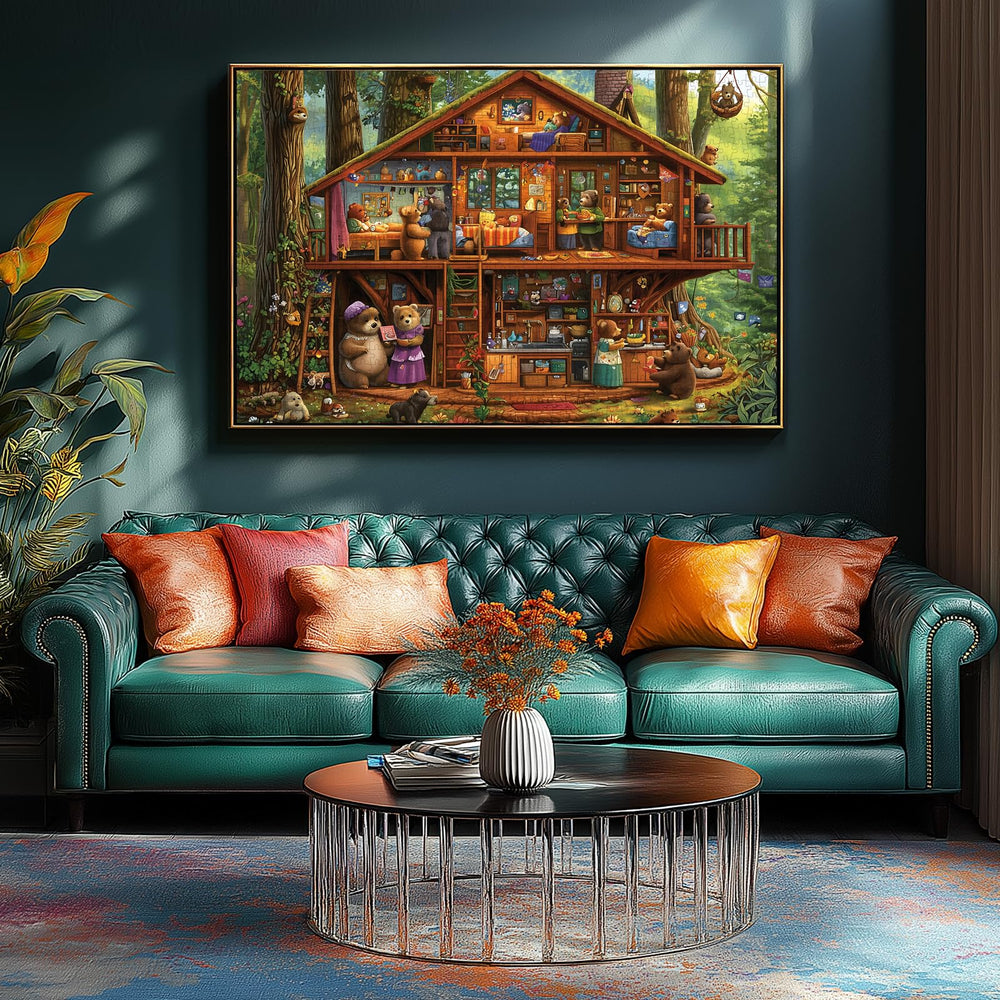 Blueforest premium puzzle pieces with thick construction for durable, precise fits.